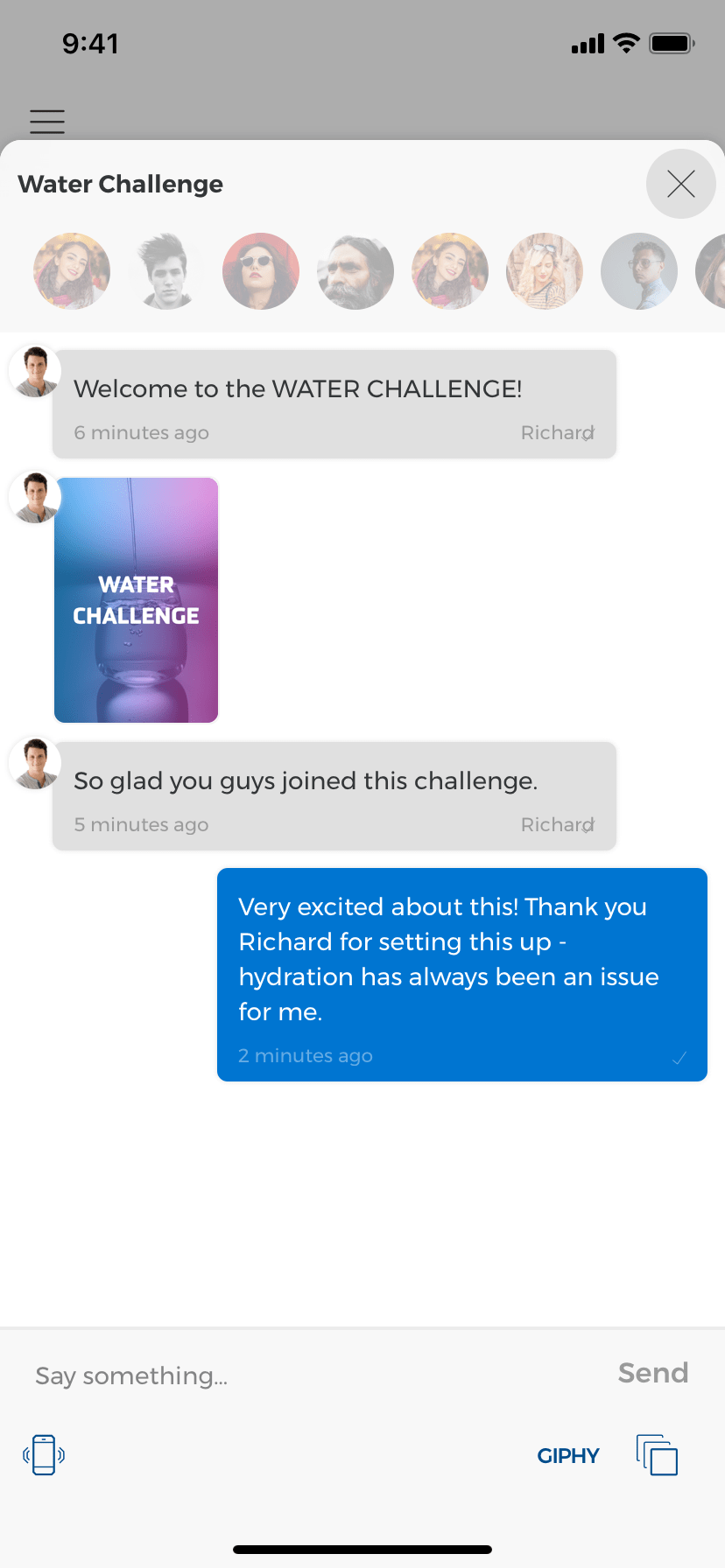 Goalify Chat Feature