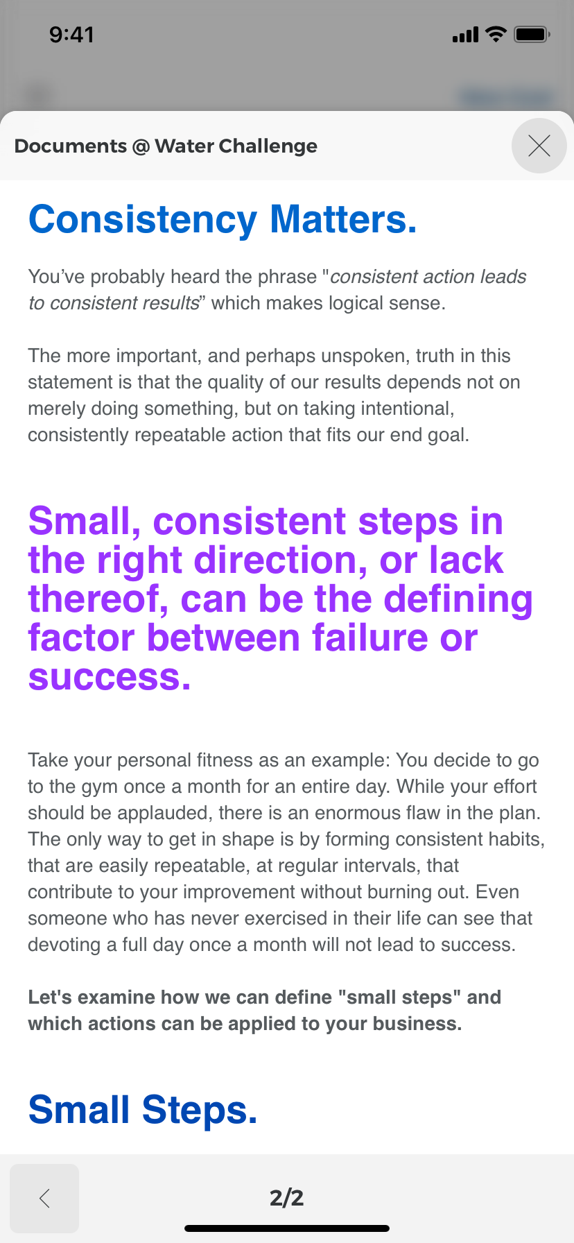 Easily Add Pictures and Content to Goals