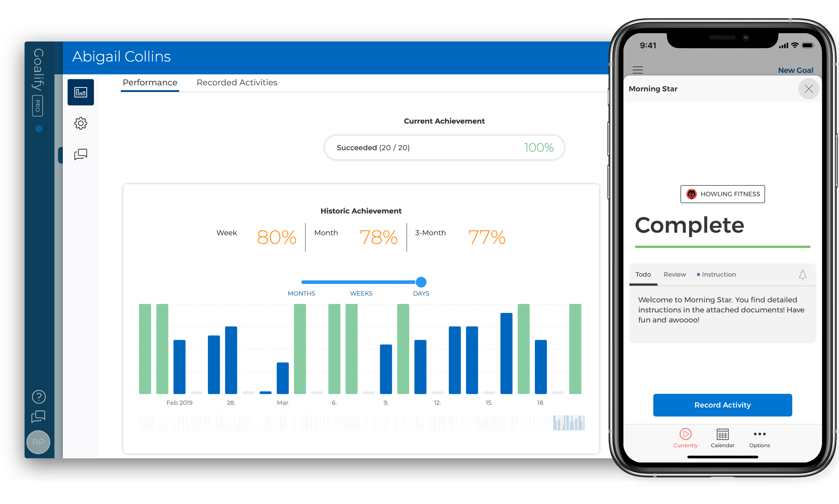 Habit & Goal Tracker App Goalify